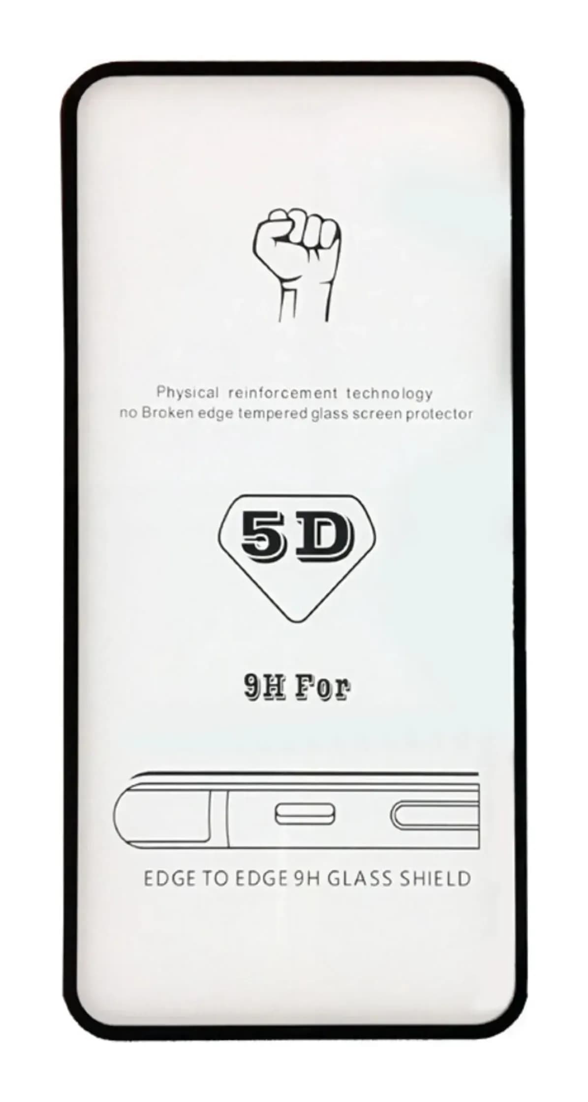 Защитное стекло для телефона Bingo 5D для HONOR X5d/X5d Plus (черный)