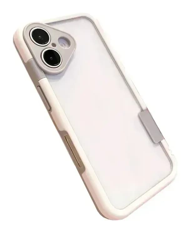 Чехол-накладка G-Case Для iPhone 16 / 6601110762D (белый/белый)