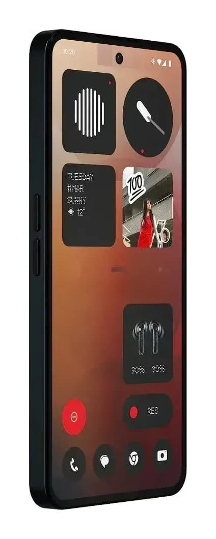 Смартфон Nothing Phone 3А 8GB/128GB (черный)