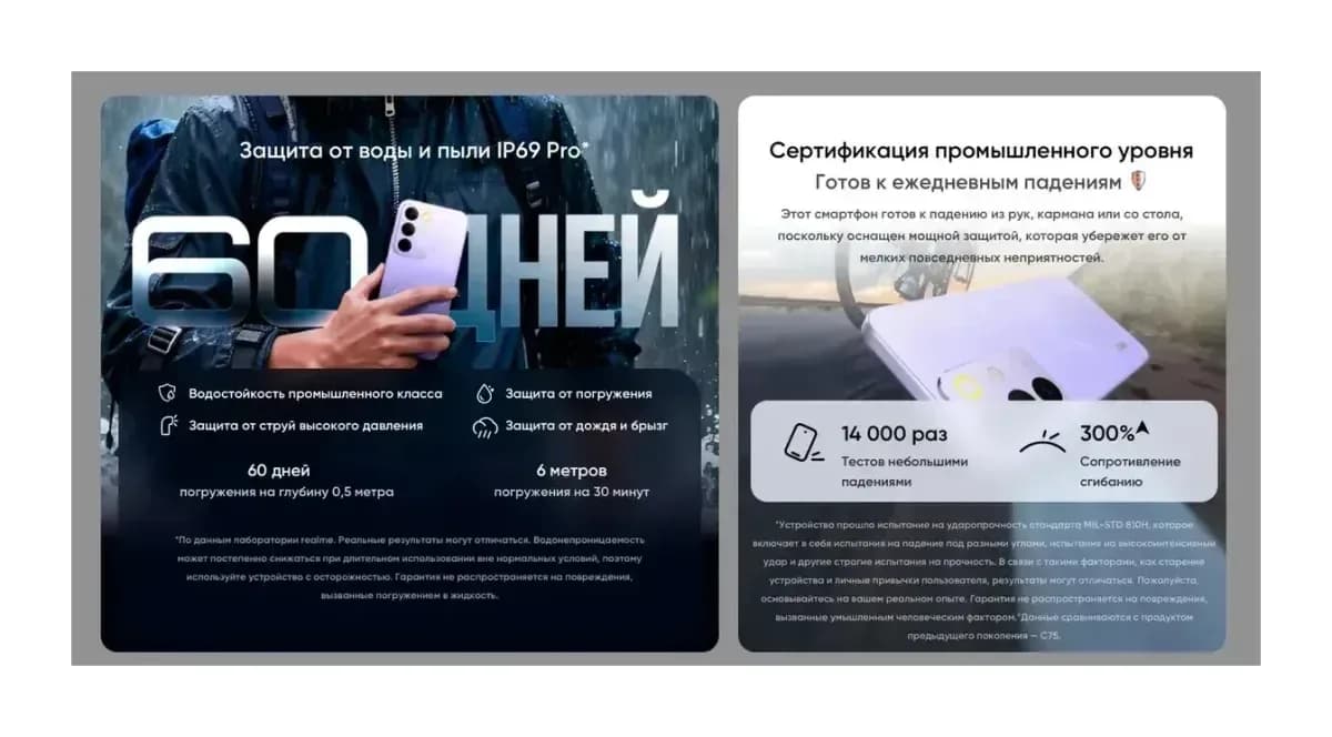 Смартфон Realme C85 Pro 6GB/128GB (фиолетовый)