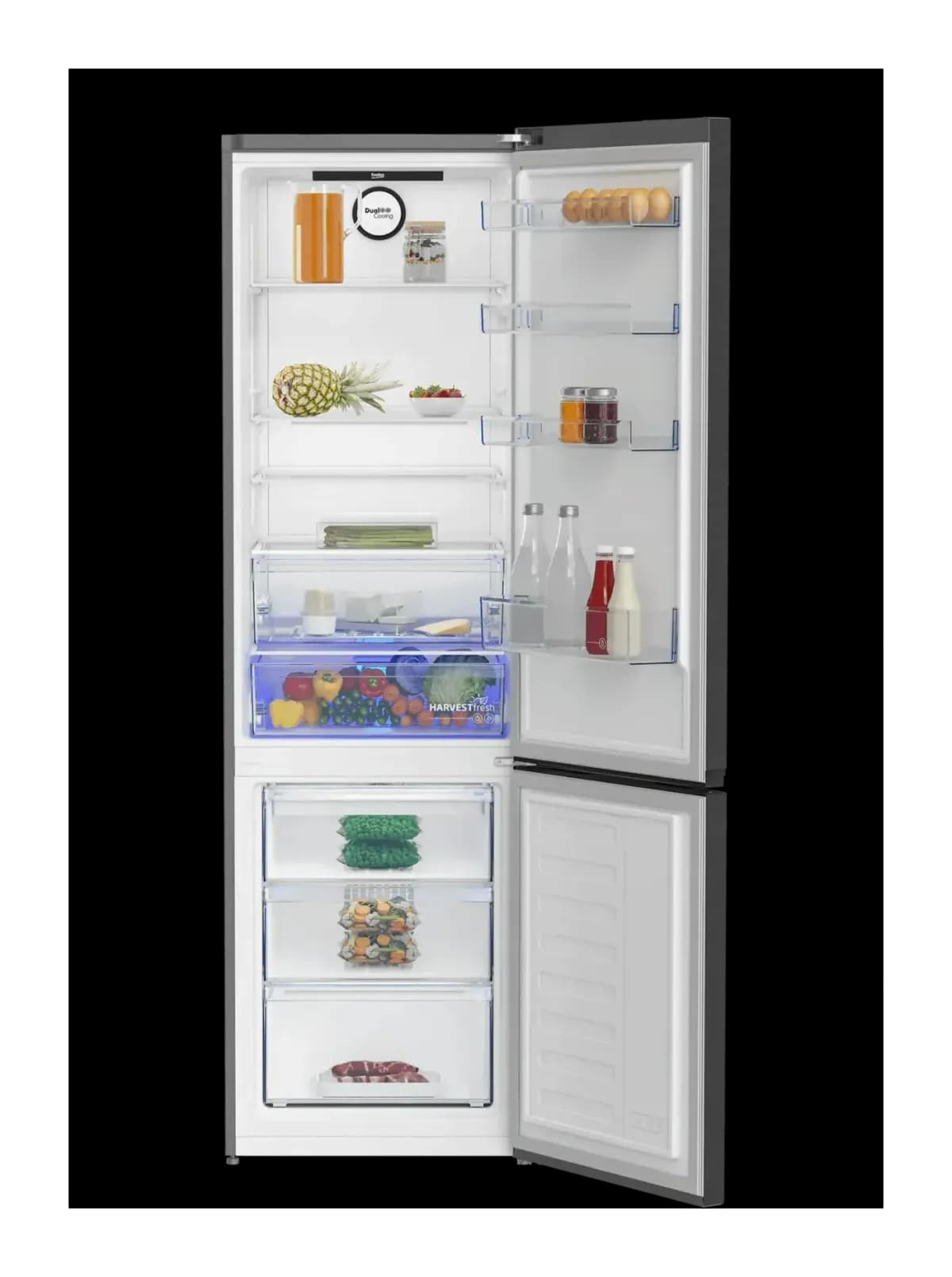 Холодильник с морозильником Beko B3RCNK405HDXBR