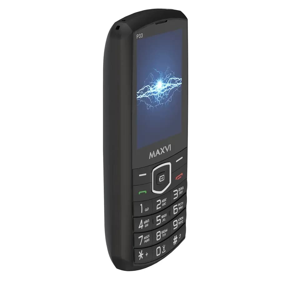 Мобильный телефон Maxvi P33 (черный)