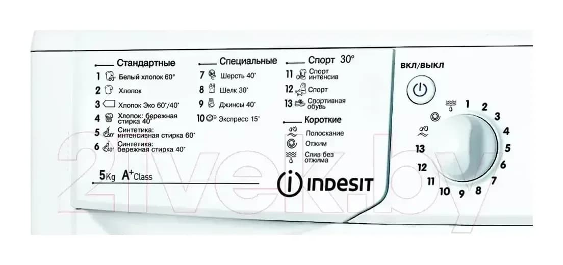 Стиральная машина Indesit IWSB 50851 BY