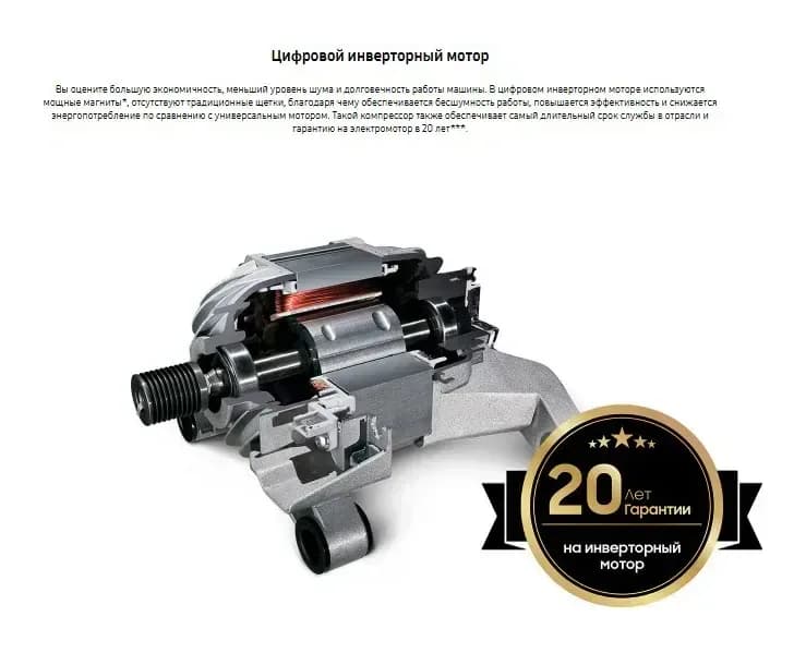 Стиральная машина Samsung WW11CG604CLELP