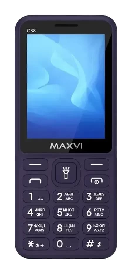 Мобильный телефон Maxvi C38 (фиолетовый)