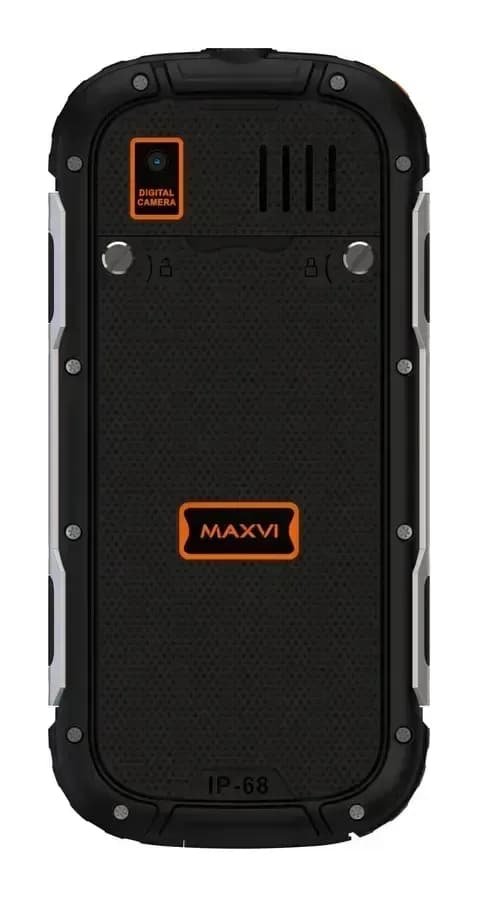 Мобильный телефон Maxvi R2 up (оранжевый)