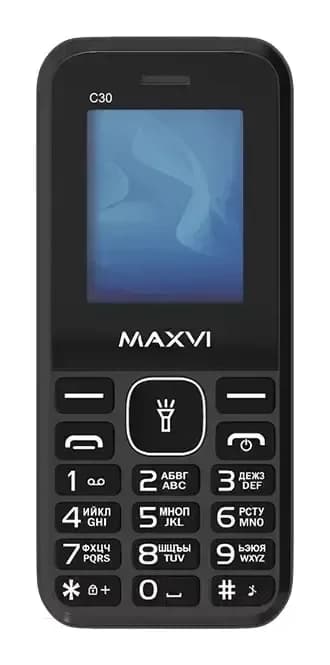 Мобильный телефон Maxvi C30 (черный)
