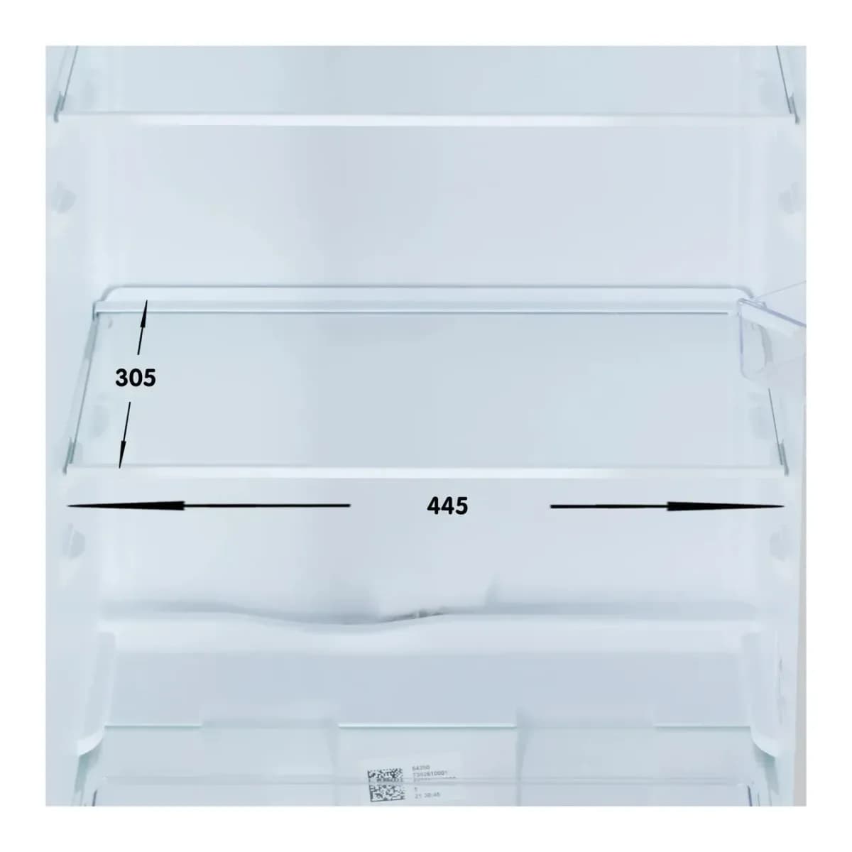Холодильник с морозильником Beko B1RDSK280W