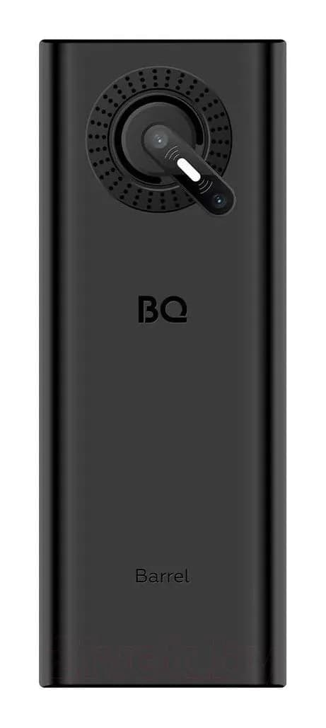 Мобильный телефон BQ 1858 Barrel (черный/серебристый)