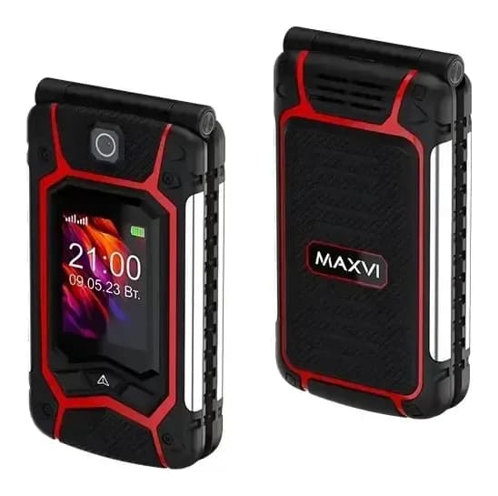 Мобильный телефон Maxvi E 10ds (красный)