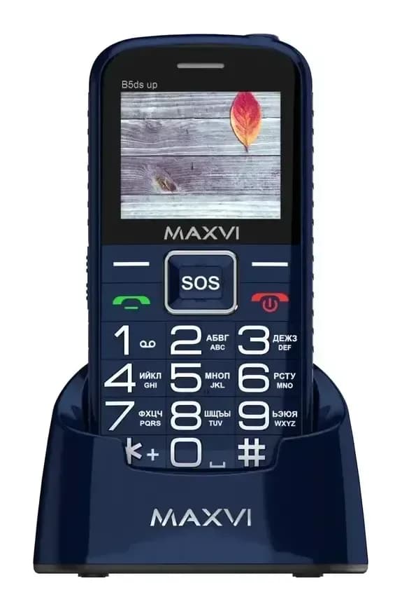 Мобильный телефон Maxvi B5ds up (синий)