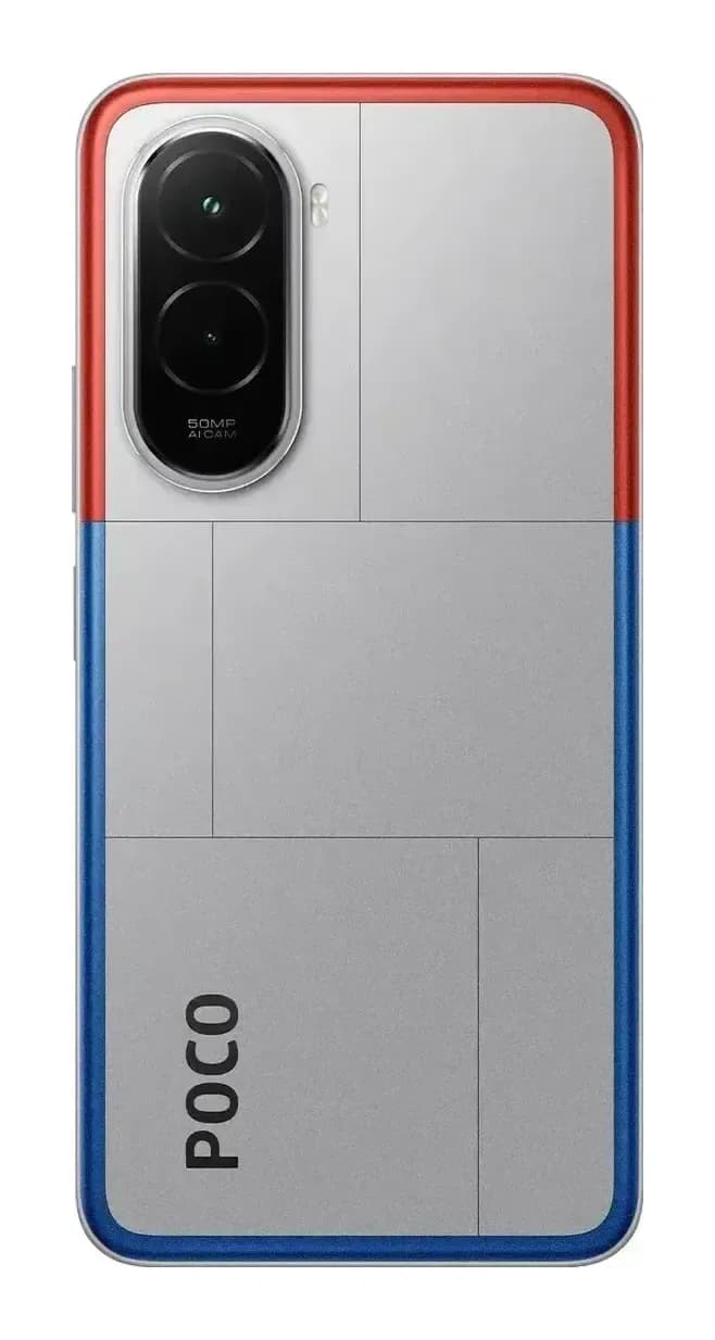 Смартфон POCO M7 6GB/128GB (серебристый)