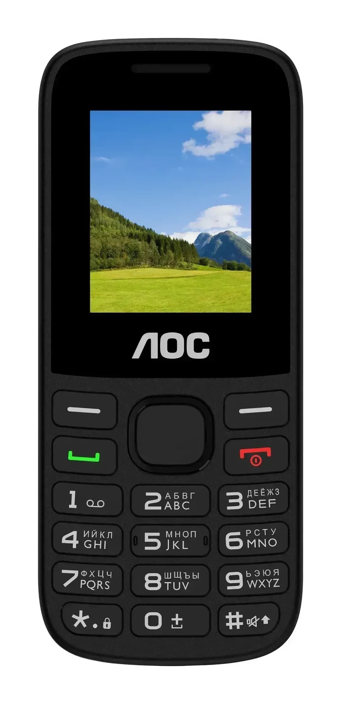 Мобильный телефон AOC A175 / CTA175BK/00 (черный)