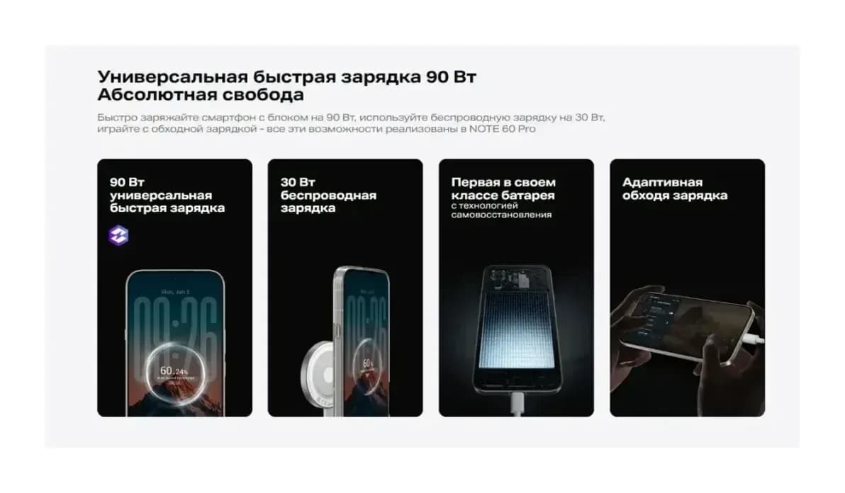 Смартфон Infinix Note 60 Pro 12GB/256GB (синий)