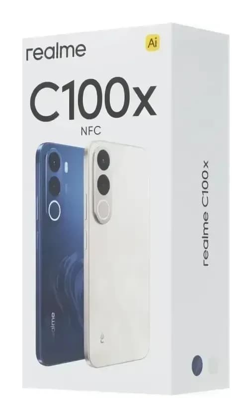 Смартфон Realme C100X 4GB/128GB (белый)