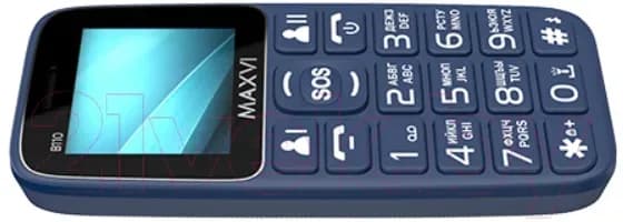Мобильный телефон Maxvi B110 (синий)