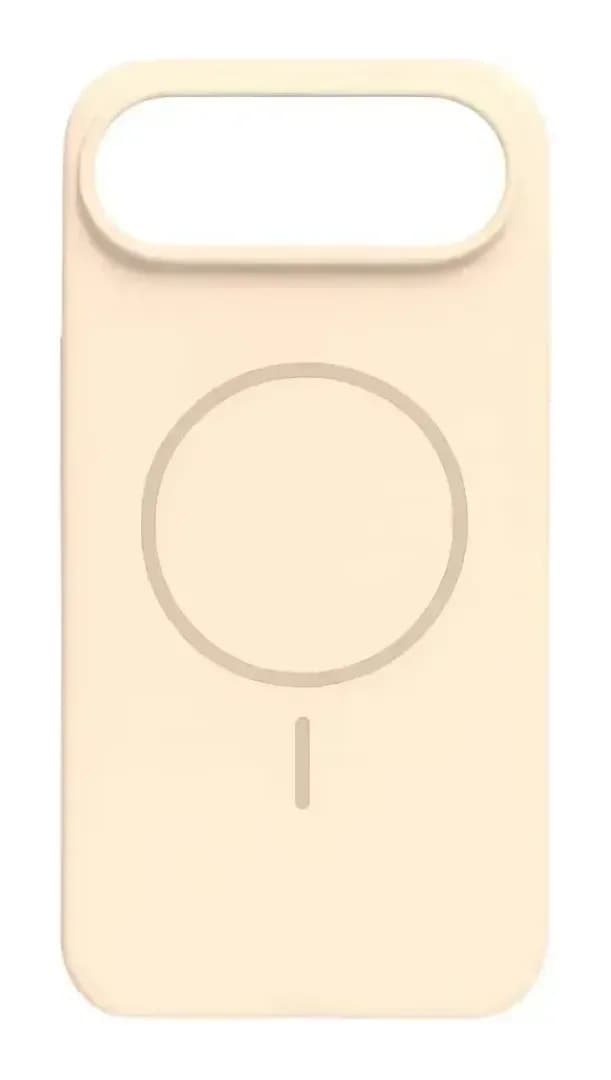 Чехол-накладка Bingo Silicone Magnetic для Apple iPhone 17 Air (пудровый)