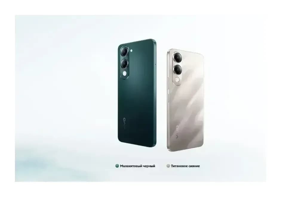 Смартфон Vivo Y04s 6GB/256GB (малахитовый черный)