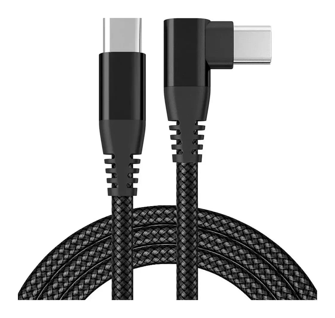 Зарядный кабель BreezyTech SL0010 Type-C to Type-C (2м, черный)