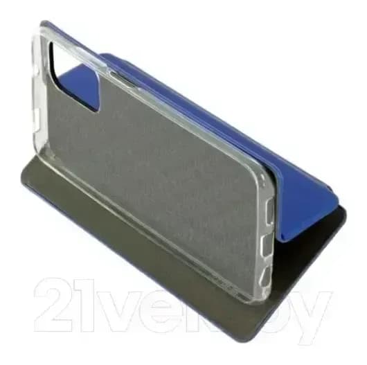 Чехол-книжка Case Magnetic Flip для Redmi Note 10 4G / Redmi Note 10S (синий)