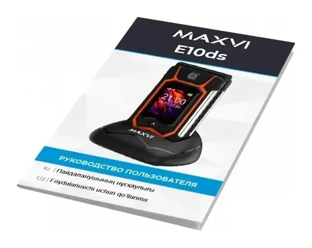 Мобильный телефон Maxvi E 10ds (красный)