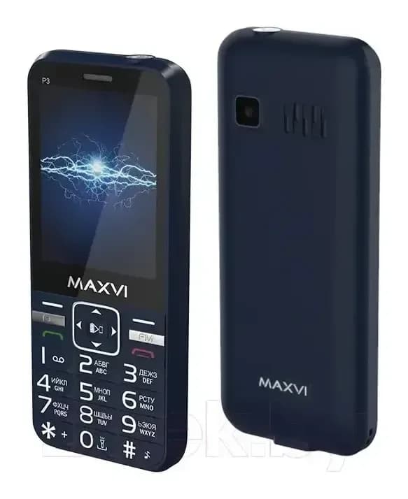 Мобильный телефон Maxvi P3 (синий)