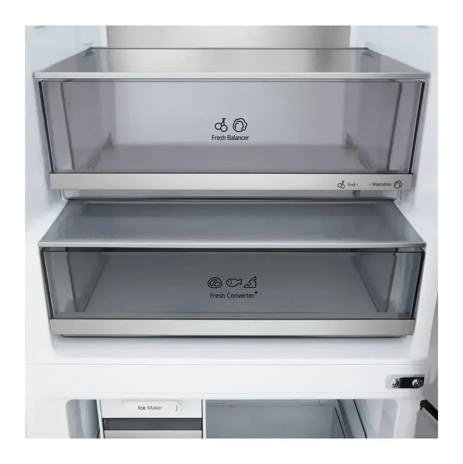 Холодильник с морозильником LG GC-B640FEKM