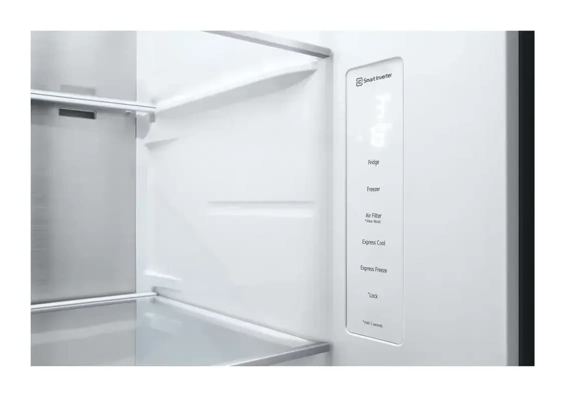 Холодильник с морозильником LG GC-B257SBZV