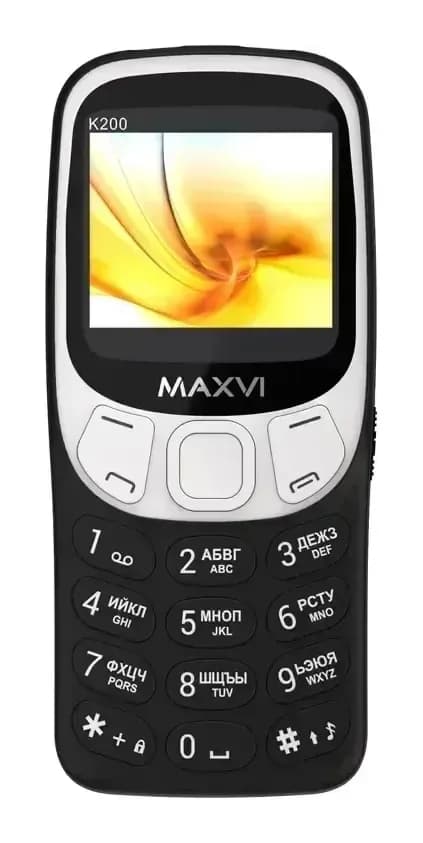 Мобильный телефон Maxvi K200 (черный)