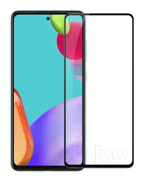 Защитное стекло для телефона Case 111D для Galaxy A52 (черный глянец)