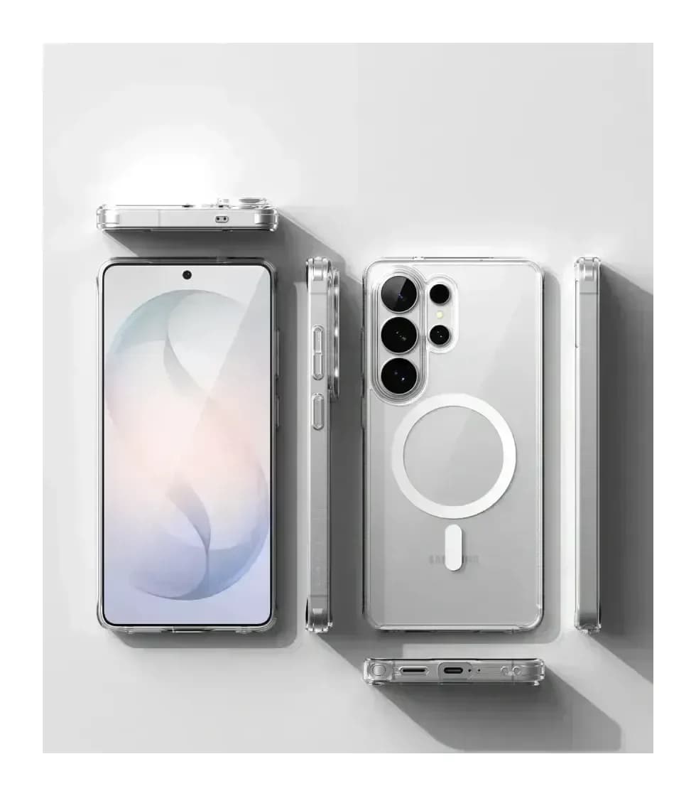 Чехол-накладка Ringke Fusion Magnetic для Galaxy S26 Ultra (Clear)