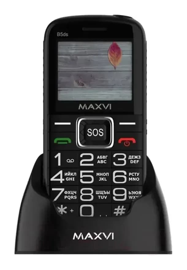 Мобильный телефон Maxvi B5ds (черный)