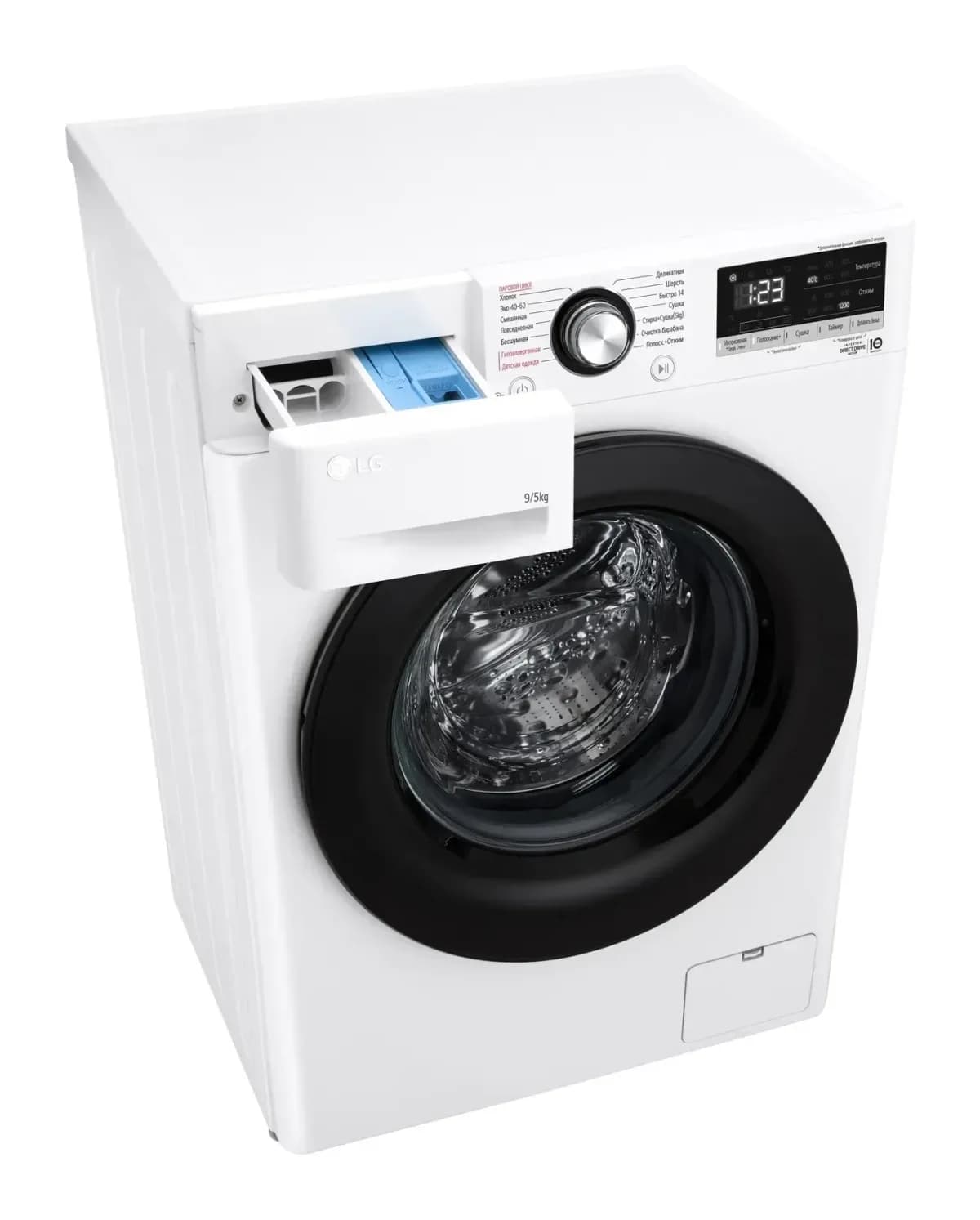 Стирально-сушильная машина LG F2V3FR6W