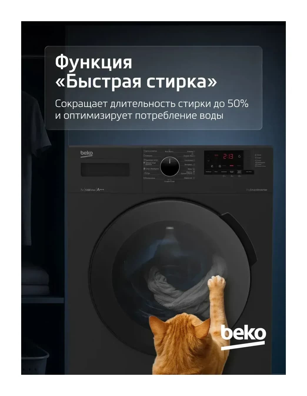 Стиральная машина Beko RPE78612A