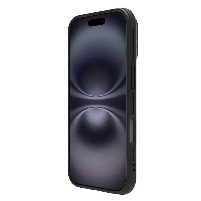Чехол-накладка Nillkin CamShield Pro для iPhone 16 Plus (черный)