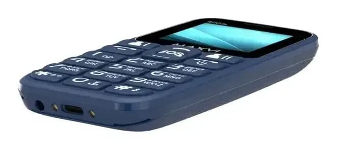 Мобильный телефон Maxvi B110ds (синий+ЗУ)