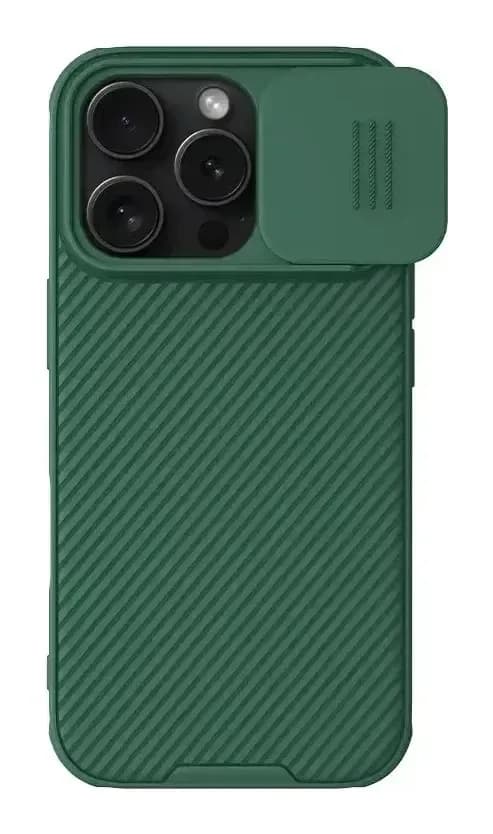 Чехол-накладка Nillkin CamShield Pro для iPhone 16 Pro Max (зеленый)