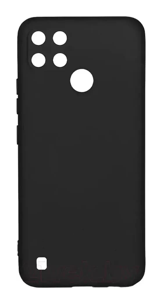 Чехол-накладка Case Coated для Realme C21Y (черный)
