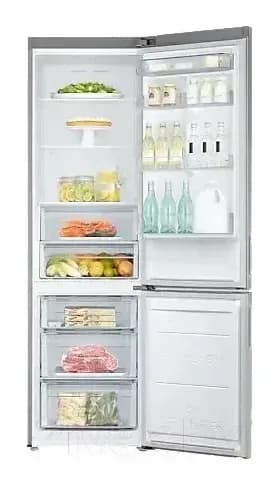 Холодильник с морозильником Samsung RB37A5200SA/WT