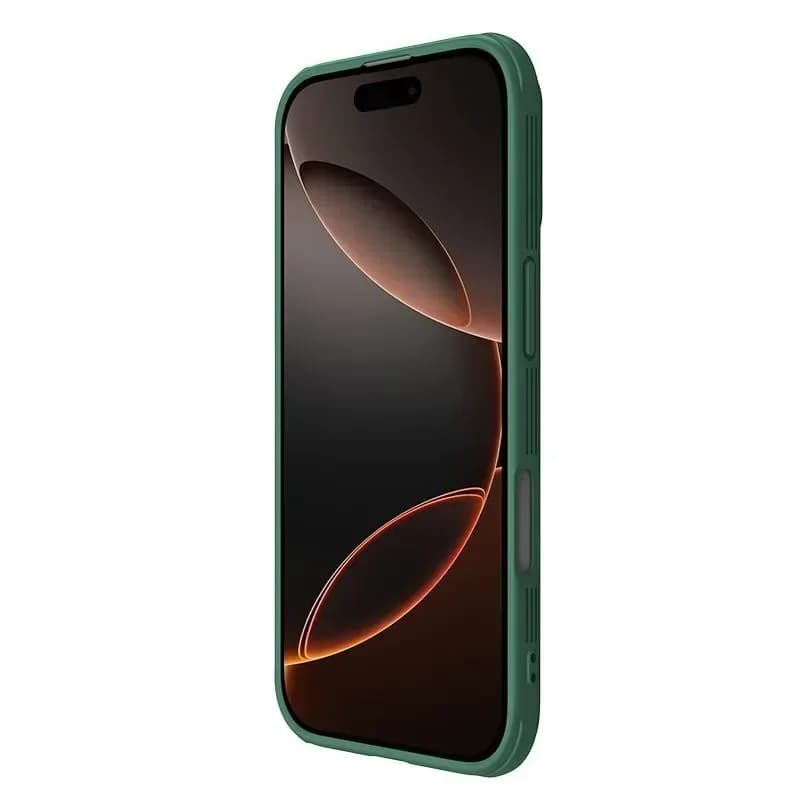 Чехол-накладка Nillkin CamShield Pro для iPhone 16 Pro Max (зеленый)