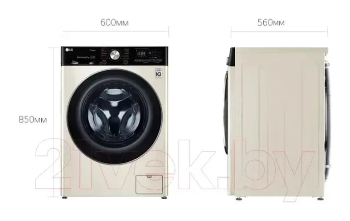 Стиральная машина LG F4V5VS9B
