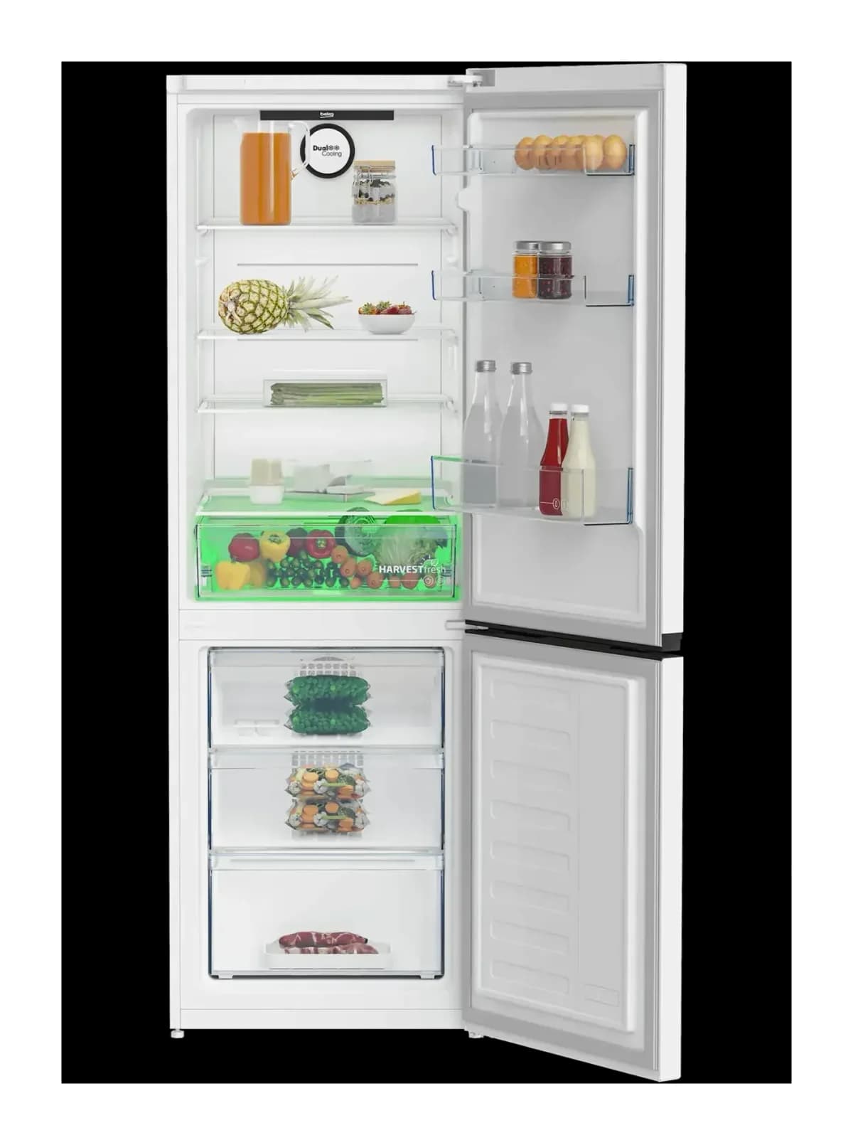 Холодильник с морозильником Beko B3RCNK365HW