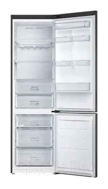 Холодильник с морозильником Samsung RB37A5291B1/WT