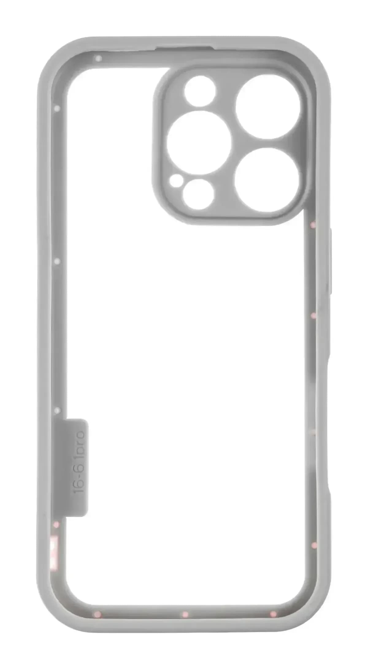 Чехол-накладка G-Case Для iPhone 16 Pro / 6601110764E (розовый/белый)
