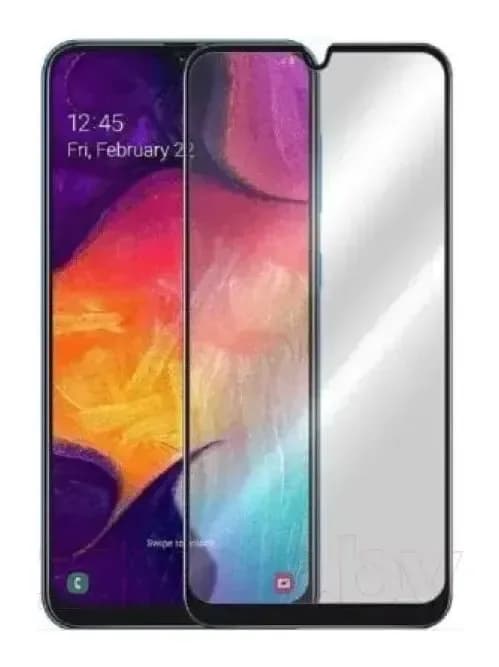 Защитное стекло для телефона Case 3D для Galaxy A70 (черный)