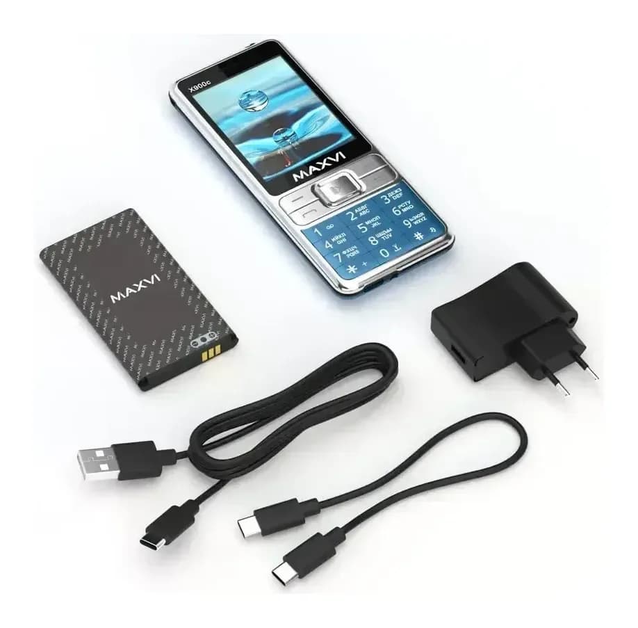 Мобильный телефон Maxvi X900c (маренго)