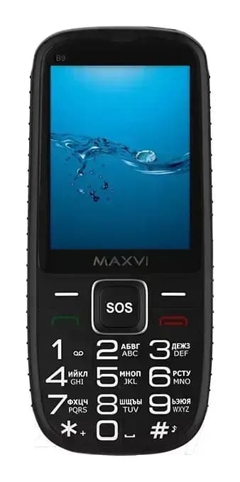 Мобильный телефон Maxvi B9 (черный)