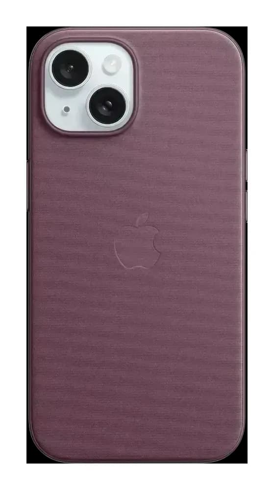 Чехол-накладка Apple FineWoven Case w/MagSafe для iPhone 15 Mulberry / MT3E3ZM/A