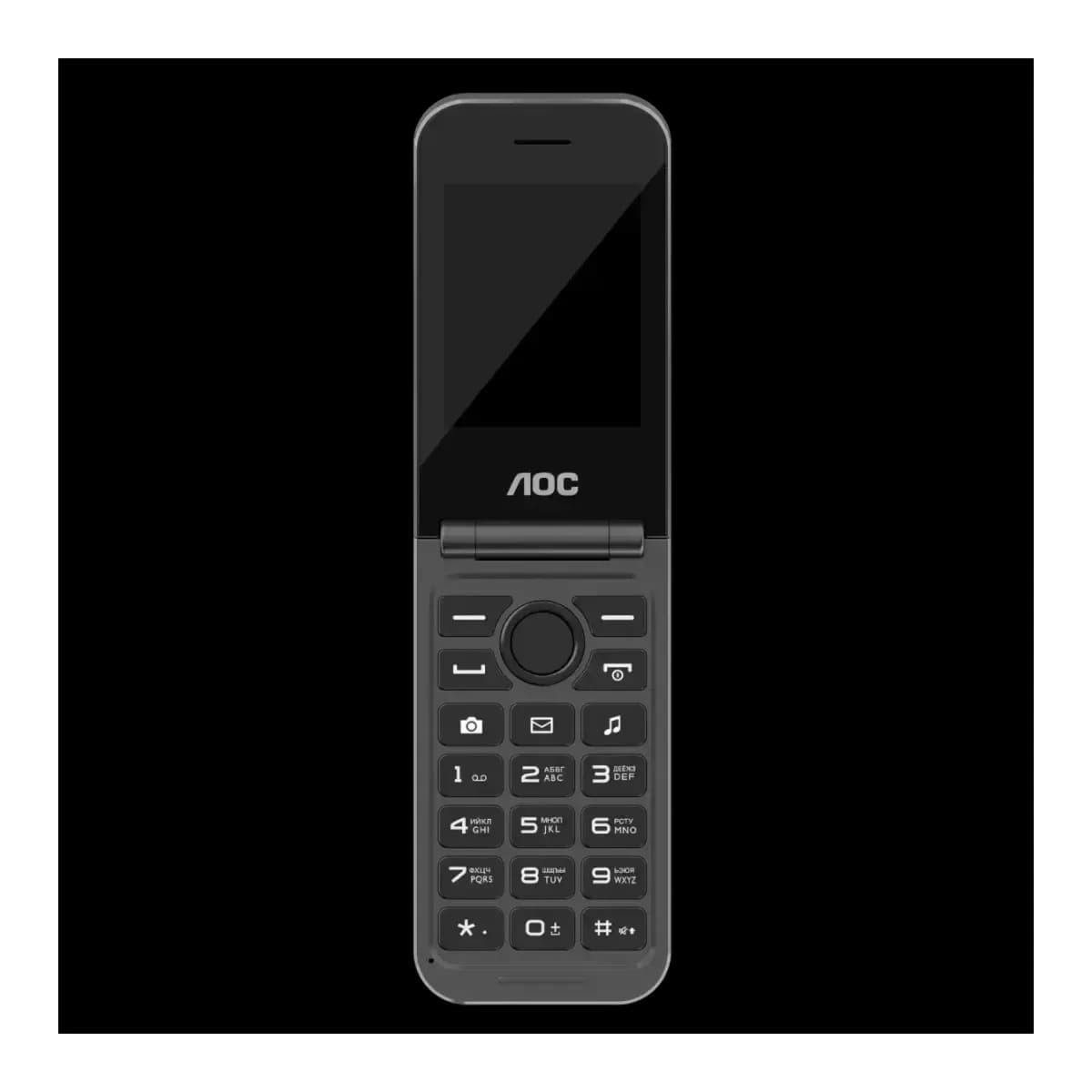 Мобильный телефон AOC A285 / CTA285BK/00 (черный)
