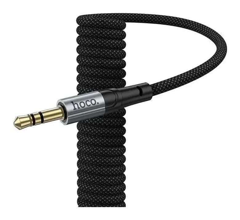 Кабель Hoco UPA33B Type-C-AUX (1.5м, черный)